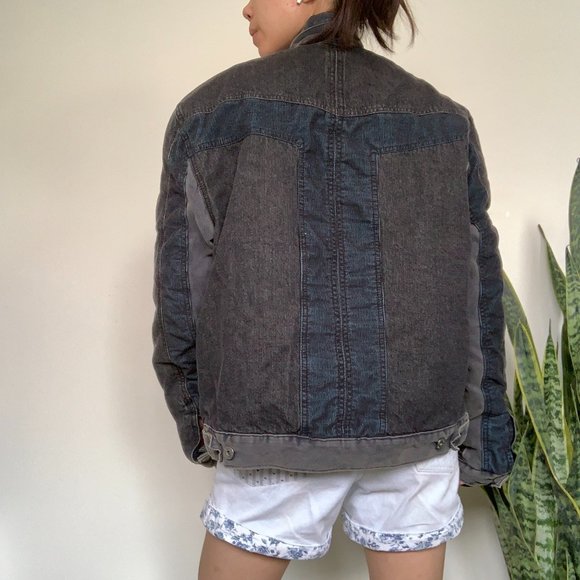 DKNY Colorblock Denim Jacket - Picture 3 of 5